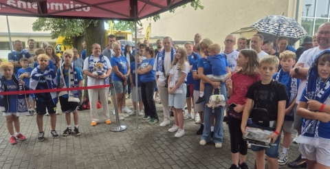 Mistrzowski puchar Lecha Poznań zawitał do Mosiny! 