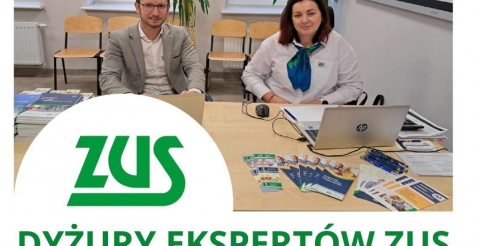 Kolejny dyżur ZUS w Mosinie już 10 września br. 