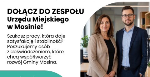 Praca w Urzędzie Miejskim w Mosinie