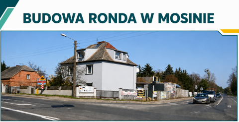 Ogłoszono przetarg na budowę ronda w Mosinie