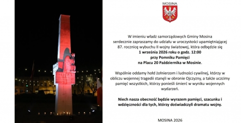 87. rocznica wybuchu II wojny światowej