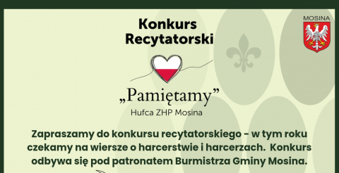  Konkurs Recytatorski „Pamiętamy”