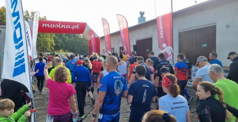 Biegowe zmagania w Nadleśnictwie Konstantynowo