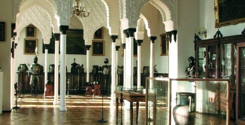 Sala Mauretańska na zamku w Kórniku (fot