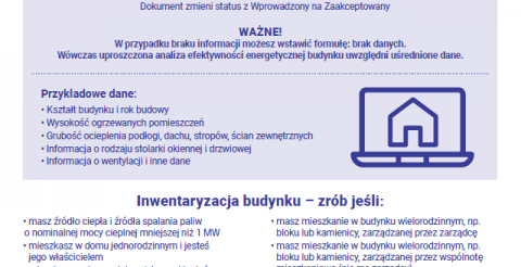 Inwentaryzacja parametrów technicznych budynku