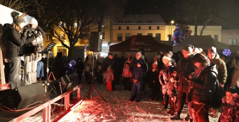 11 Mikołaj na rynku w Mosinie 2023