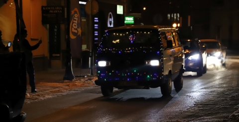 47 Mikołaj na rynku w Mosinie 2023