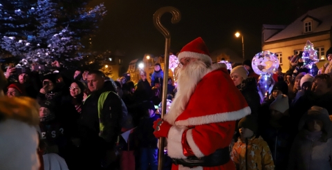 50 Mikołaj na rynku w Mosinie 2023