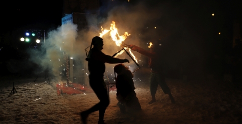 43 Mikołaj na rynku w Mosinie 2023