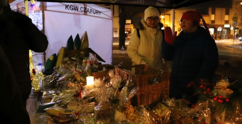 15 Mikołaj na rynku w Mosinie 2023