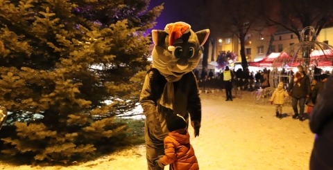 14 Mikołaj na rynku w Mosinie 2023