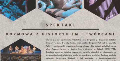 "Ocalić od zapomnienia" spektakl i spotkanie