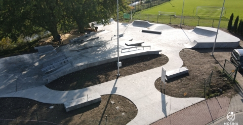Otwarcie skateparku w Mosinie