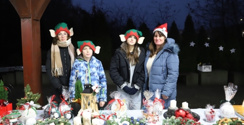 Powitanie Świętego Mikołaja w Mosinie