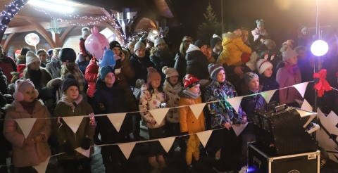 Powitanie Świętego Mikołaja w Mosinie