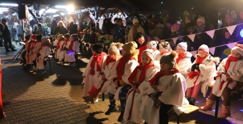 Powitanie Świętego Mikołaja w Mosinie