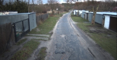 Droga wewnętrzna do przebudowy