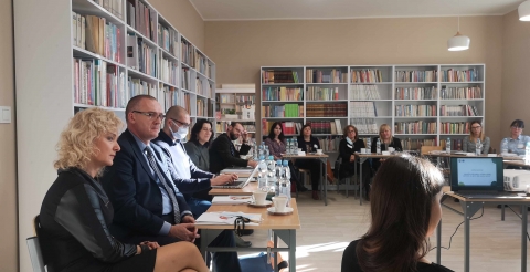 Zastępca Burmistrza Gminy Mosina oraz zaproszeni goście