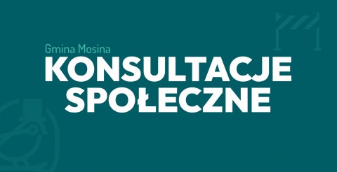 Konsultacje społeczne projektu Planu ogólnego gminy Mosina