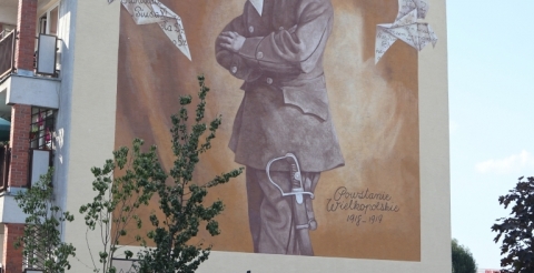 Mural Listy - Powstaniec Wielkopolski (fot