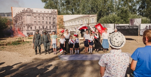 4 Widowisko Powstanie Wielkopolskie w Parku Dzieje (fot