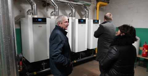 Wymiana kotłów gazowych w SP 2 w Mosinie