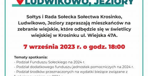 Zebranie wiejskie krosinko